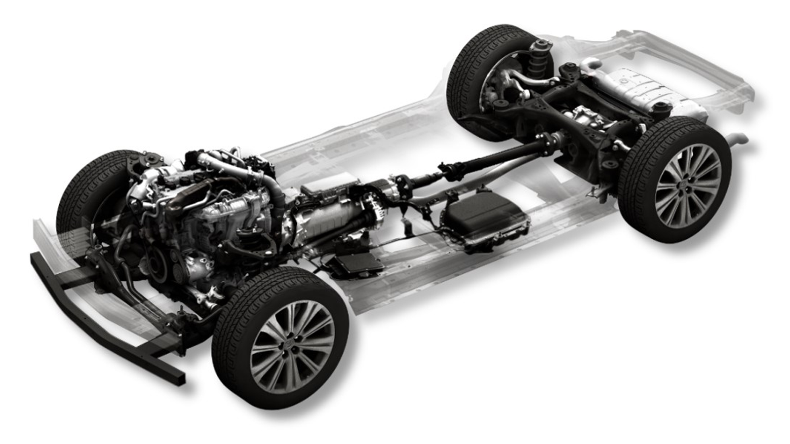 Động cơ xăng lớn 48V hybrid nhẹ của Mazda