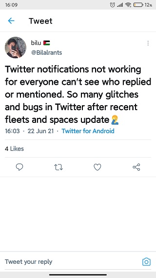 Twitter-notification-not-working-for-anything