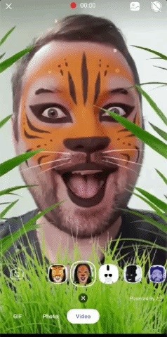 Snapchat mở rộng ống kính AR sang ứng dụng nhắn tin Viber