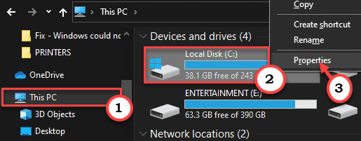 Local Disk C Props Min