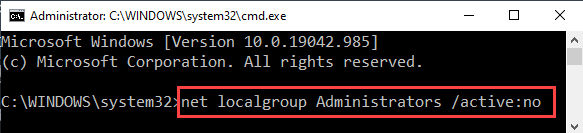 Net Administrator No