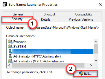 Chỉnh sửa bảo mật Tối thiểu