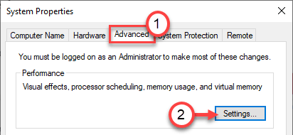Cài đặt nâng cao Tối thiểu