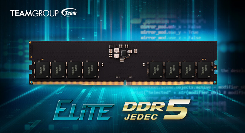 Team Elite DDR5 DIMM TEAMGROUP Phát hành bộ nhớ chơi game DDR5 đầu tiên vào tháng tới