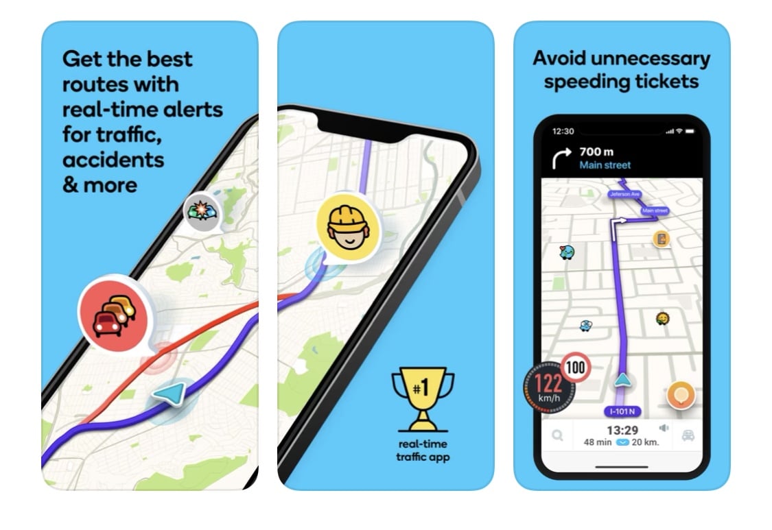 Ảnh chụp màn hình Waze