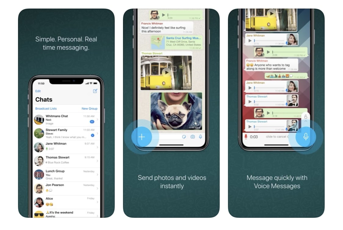 Ảnh chụp màn hình WhatsApp