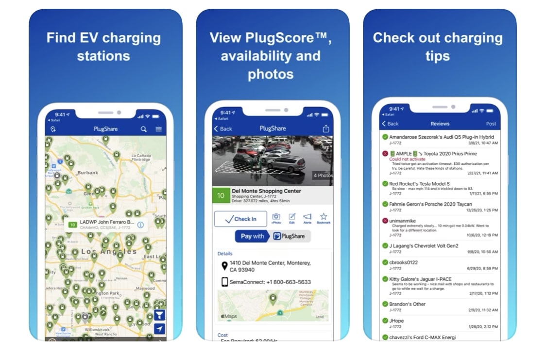 Ảnh chụp màn hình Plugshare