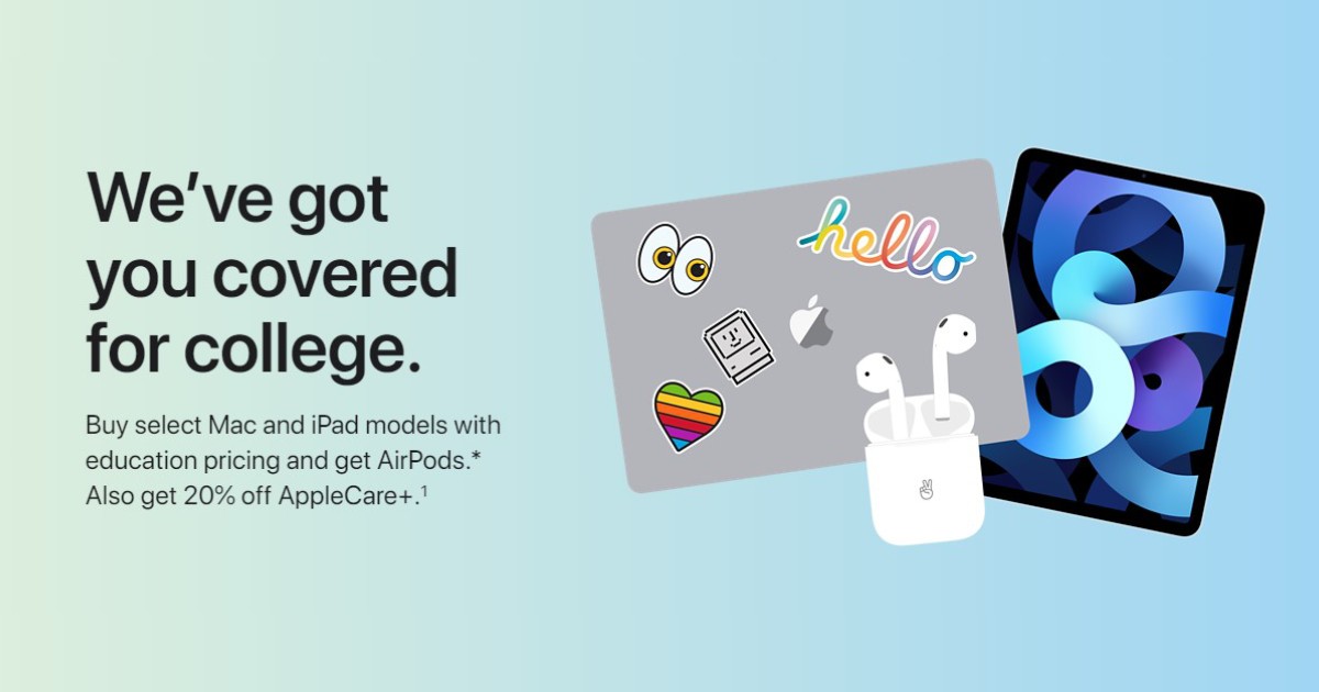 Khuyến mãi Apple Back to School 2021