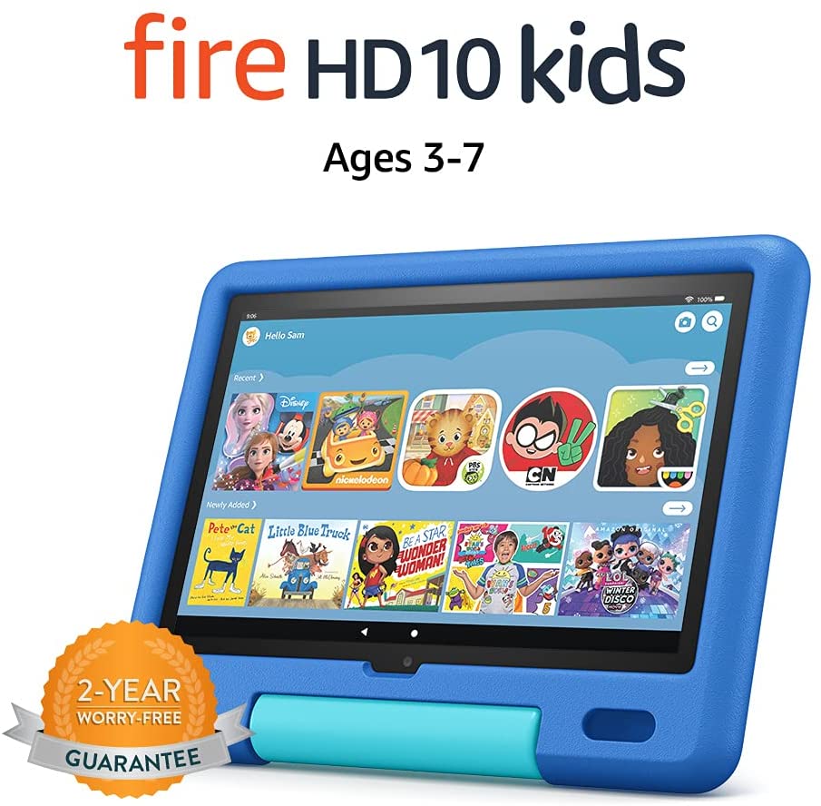 Máy tính bảng Fire HD 10 Kids hoàn toàn mới, 10.1