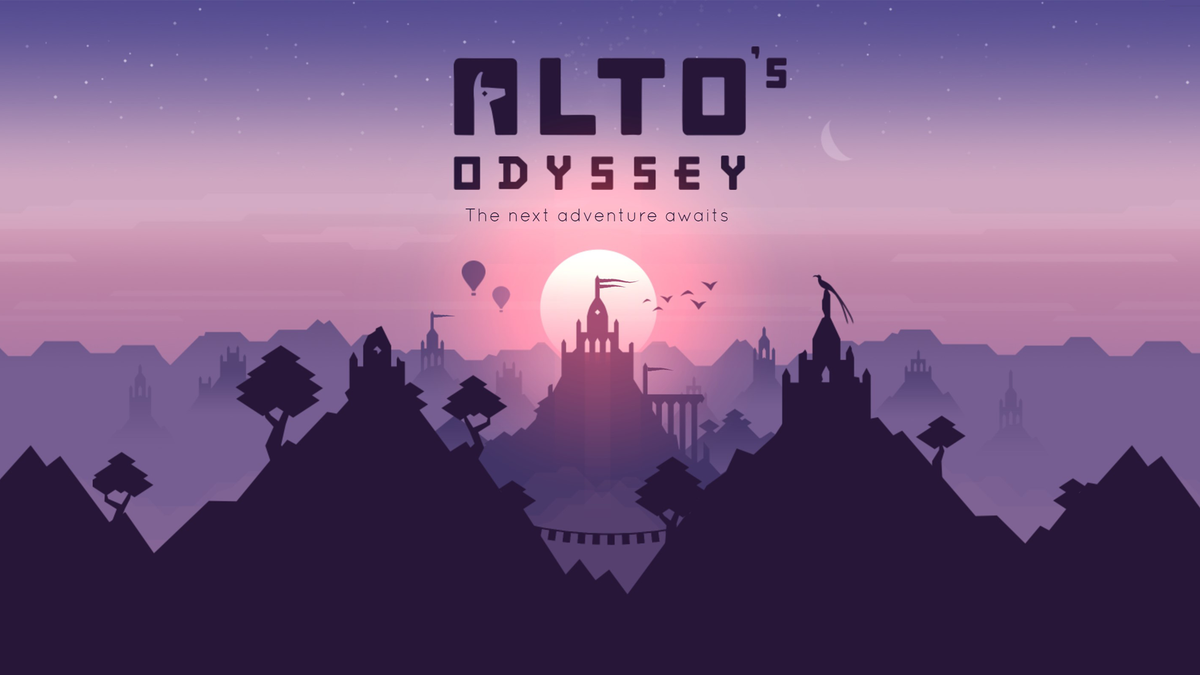 Biểu trưng trò chơi Alto's Odyssey trên trang web của nhà phát triển