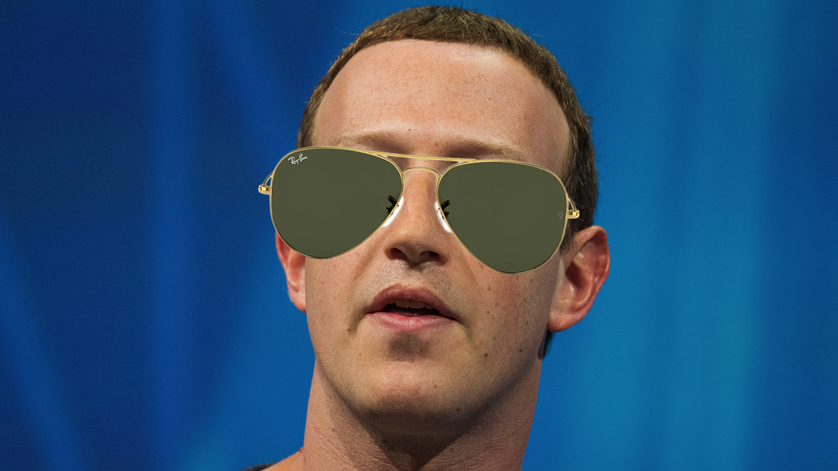 Zuckerberg trong Ray-Bans.