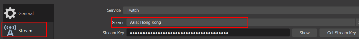 Obs Settings Stream Server Change