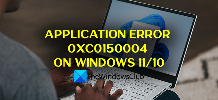 Lỗi ứng dụng 0xc0150004 trên Windows