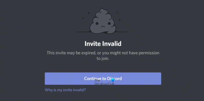 Tại sao Discord nói Lời mời không hợp lệ?