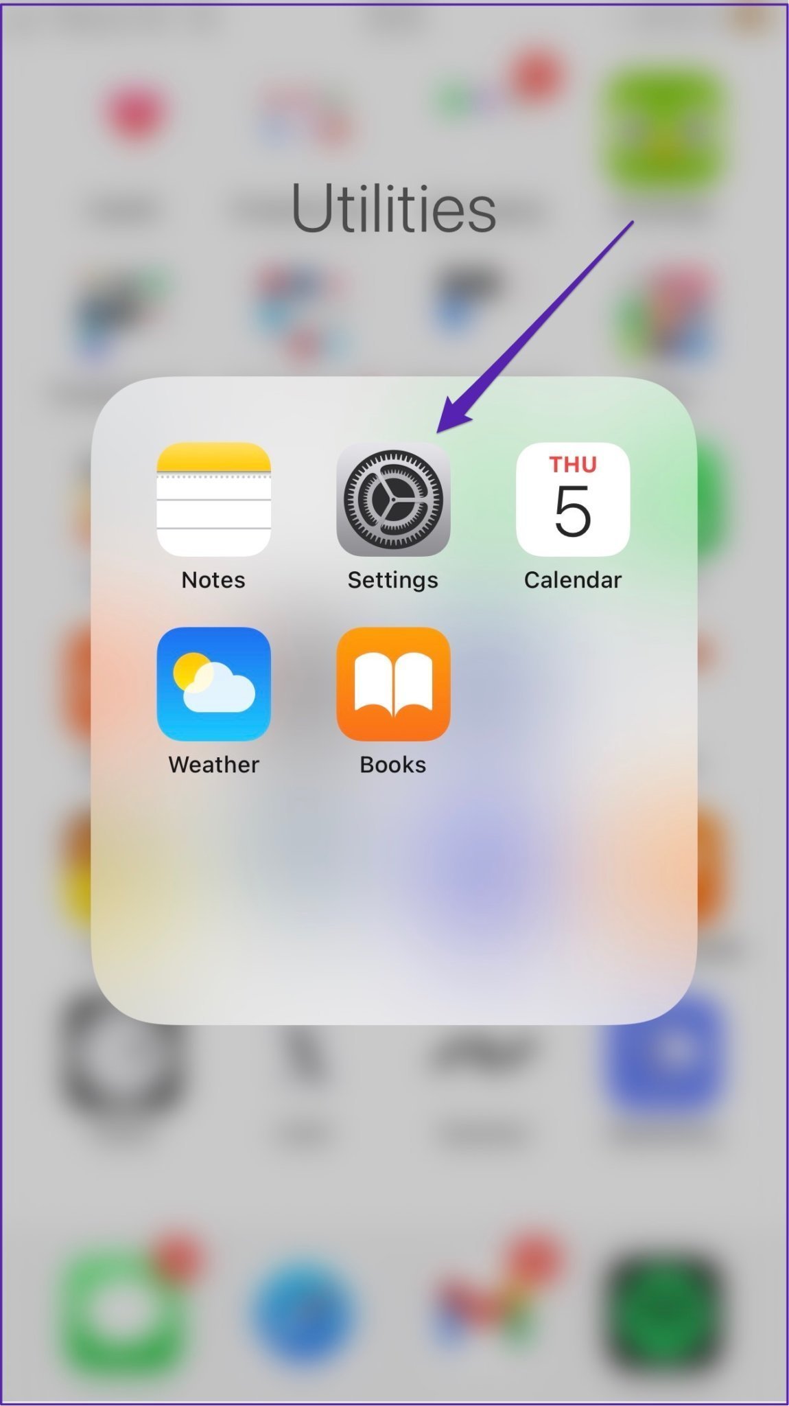 Iphone biểu tượng cài đặt