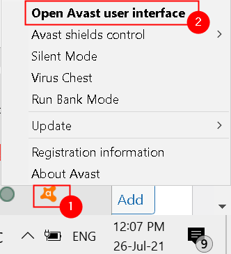 Avast Open Ui Min
