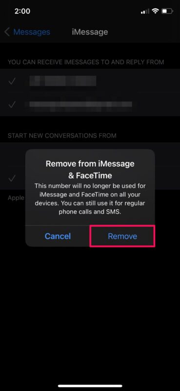 Cách để cập nhật số điện thoại cho iMessage & Facetime trên iPhone & iPad