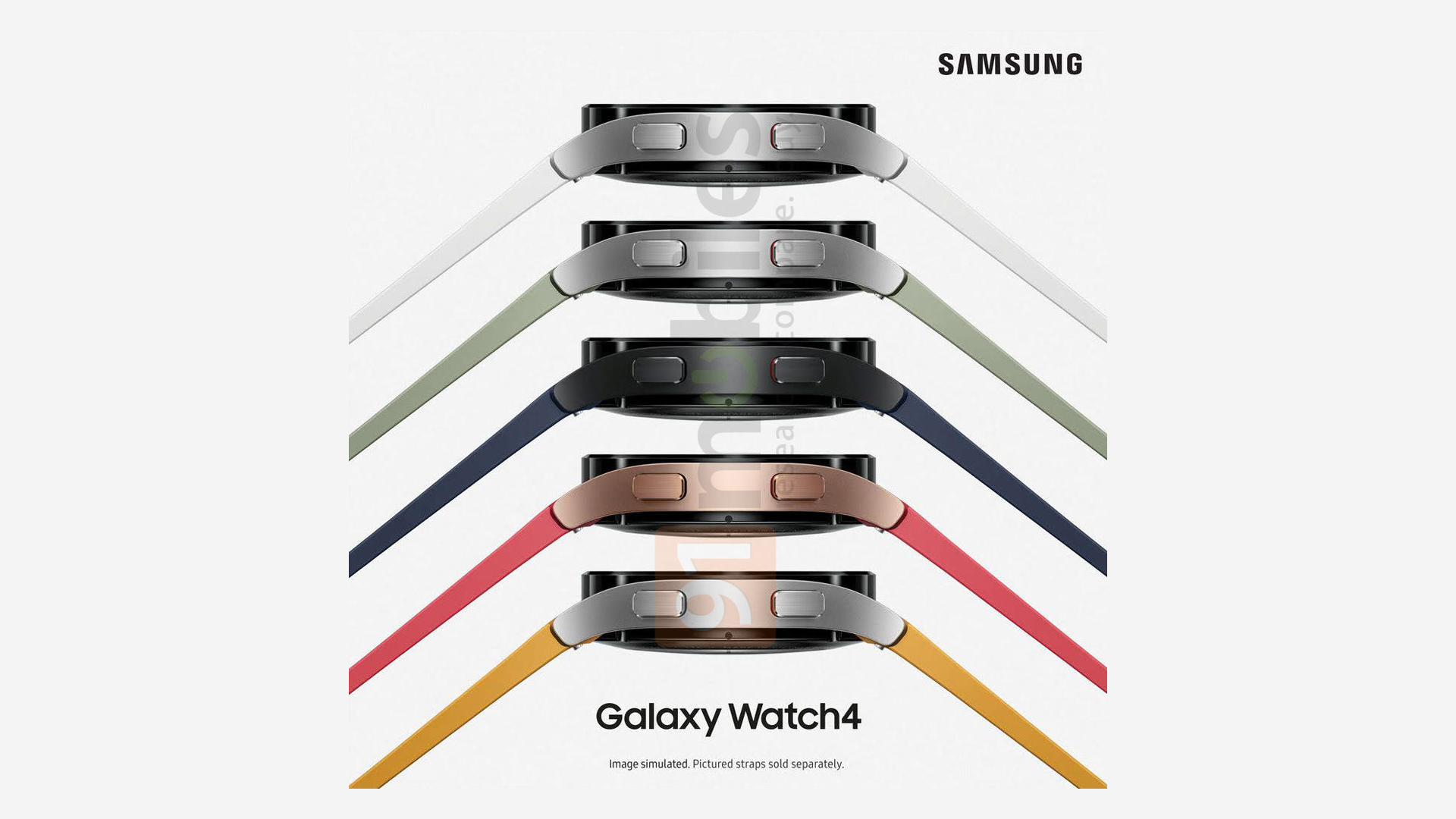 Áp phích rò rỉ của Galaxy Watch 4