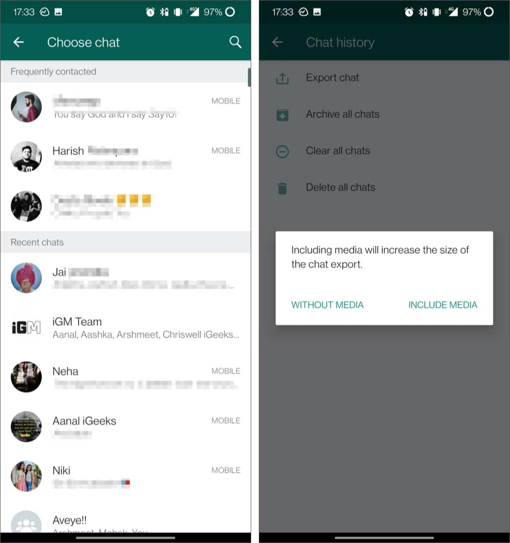 Cách chuyển dữ liệu WhatsApp từ Android sang iPhone