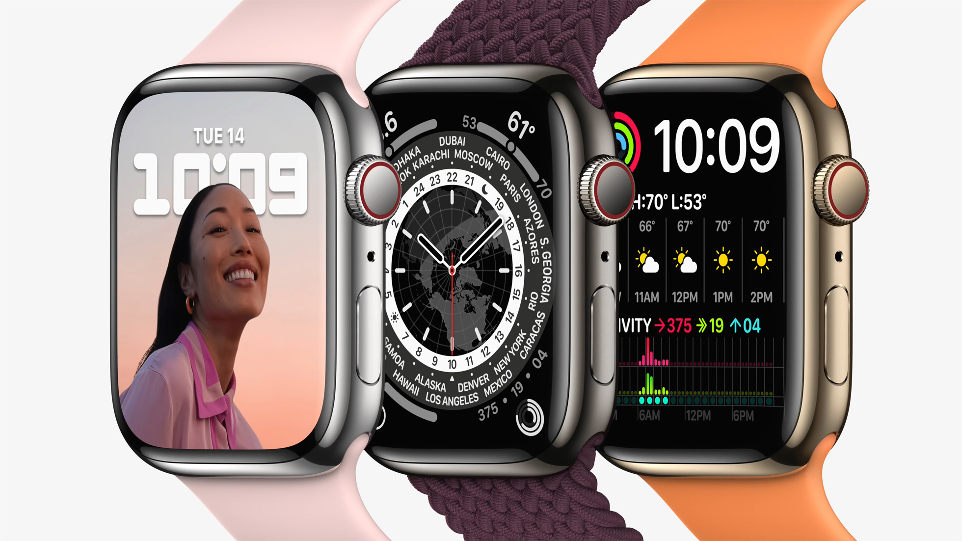 スブルース Apple - 未開封。Apple Watch Series 7 45mm(GPS +セルラー