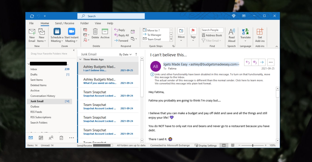 How To Find Spam Folder In Outlook