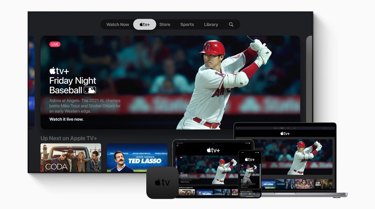 Cách xem MLB'Friday Night Baseball'trên Apple TV + VI Atsit