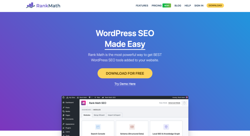 wordpress seo plugins