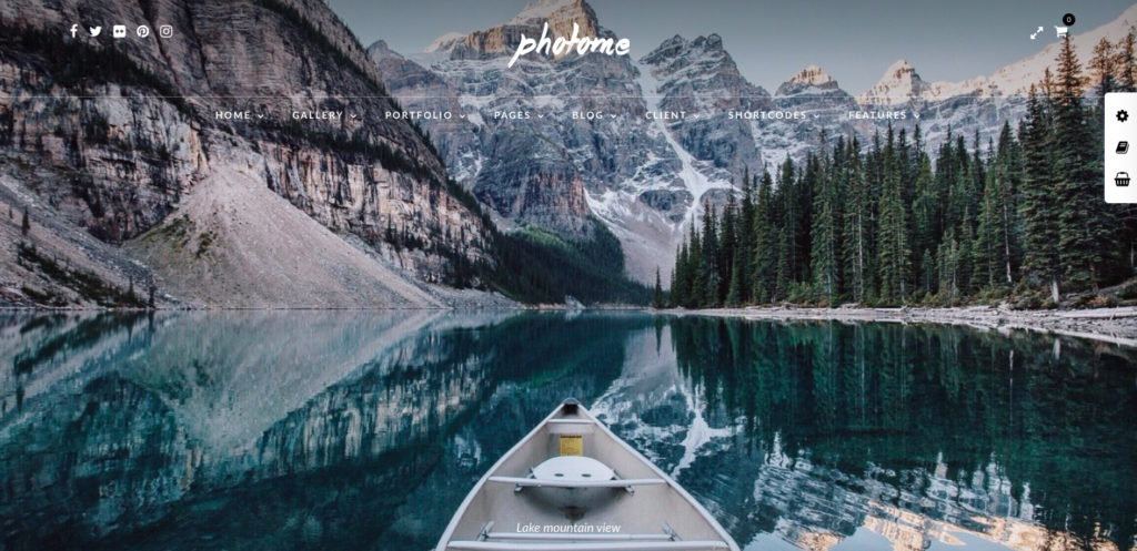 PhotoMe photography theme