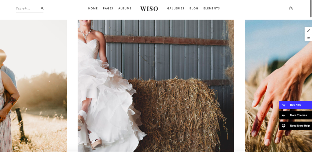 Wiso photography theme