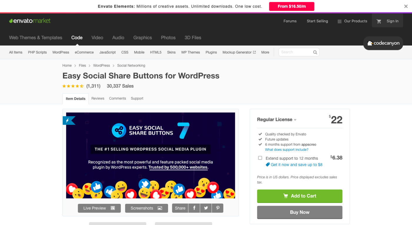 wordpress social media plugin