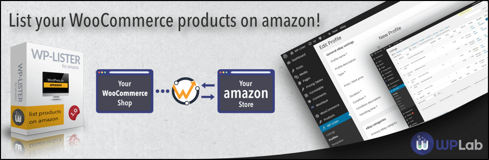 Software WP Lister com Conectividade e tablets Woocommerce e Amazon