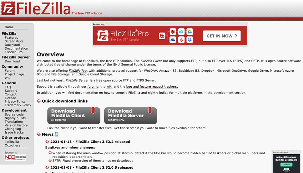 FileZilla