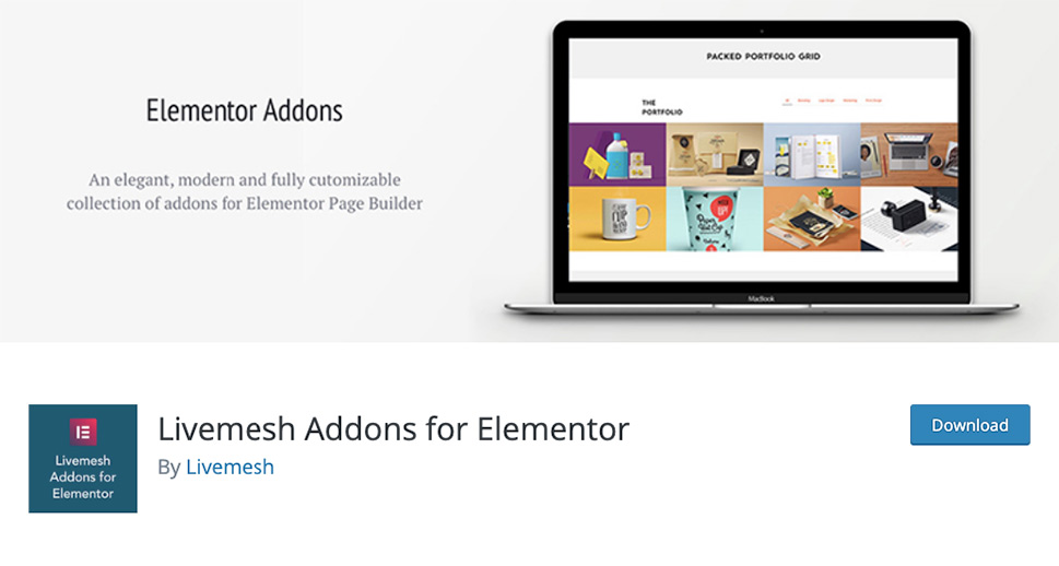 Livemesh Addons para Elementor