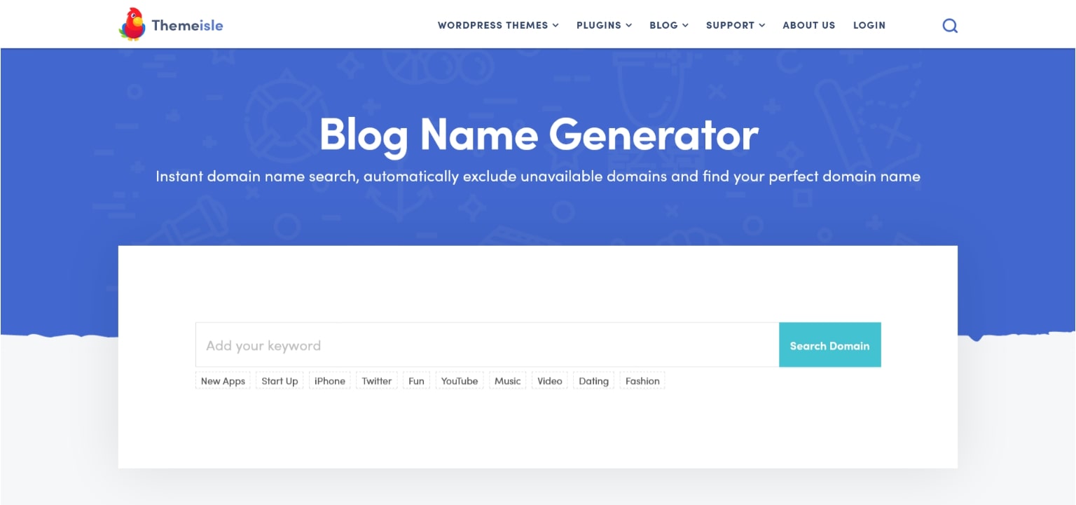 Themeisle business generator