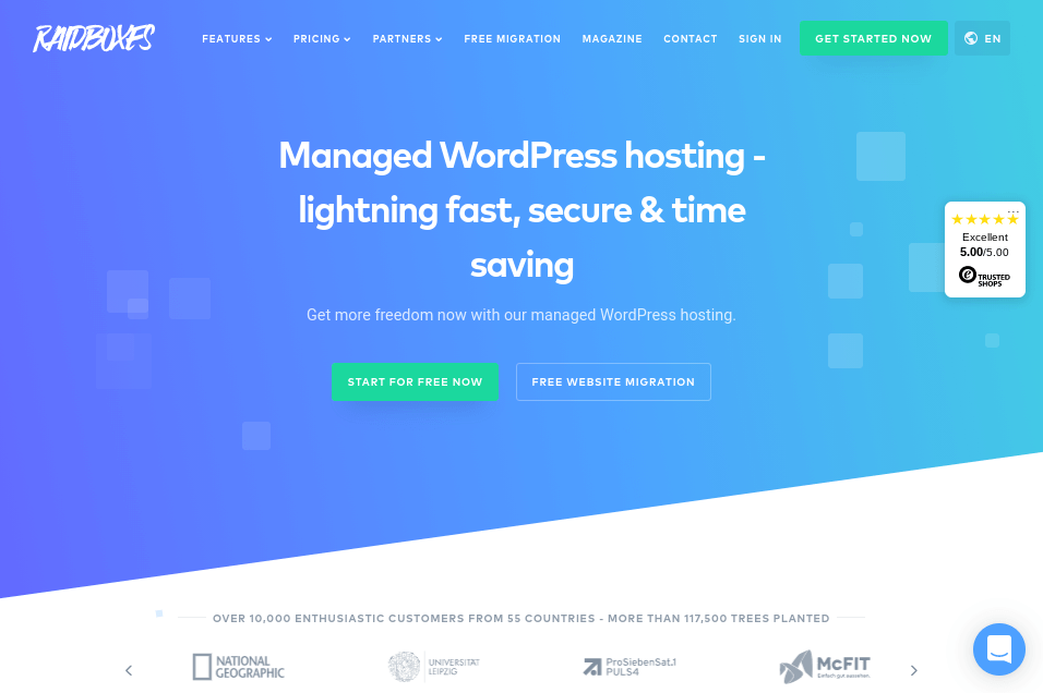 RAIDBOXES-Host WordPress gerenciado