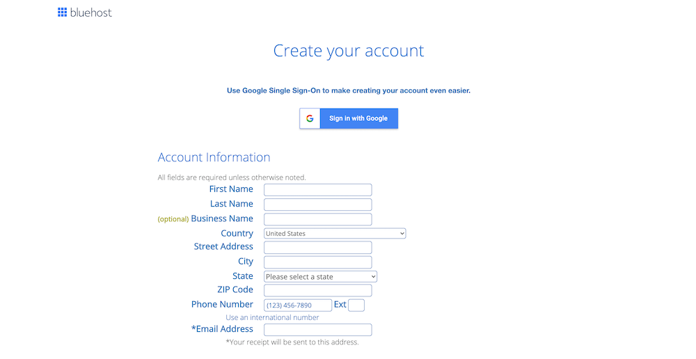 bluehost-create-your-account