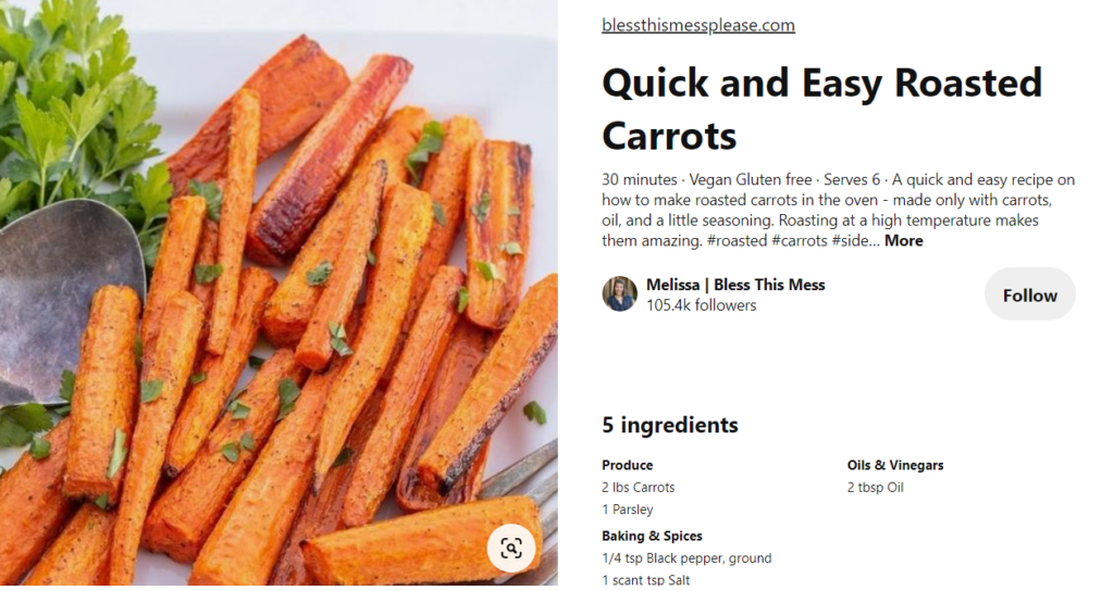 Use rich pins para especificar seu tipo de conteúdo