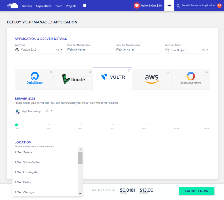 Vultr-High-Frequency-Option