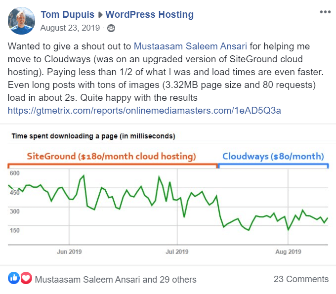 Cloudways Shoutout