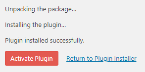 Ativar plug-in depois de instalado