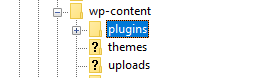 Diretório de plug-ins dentro wp-content