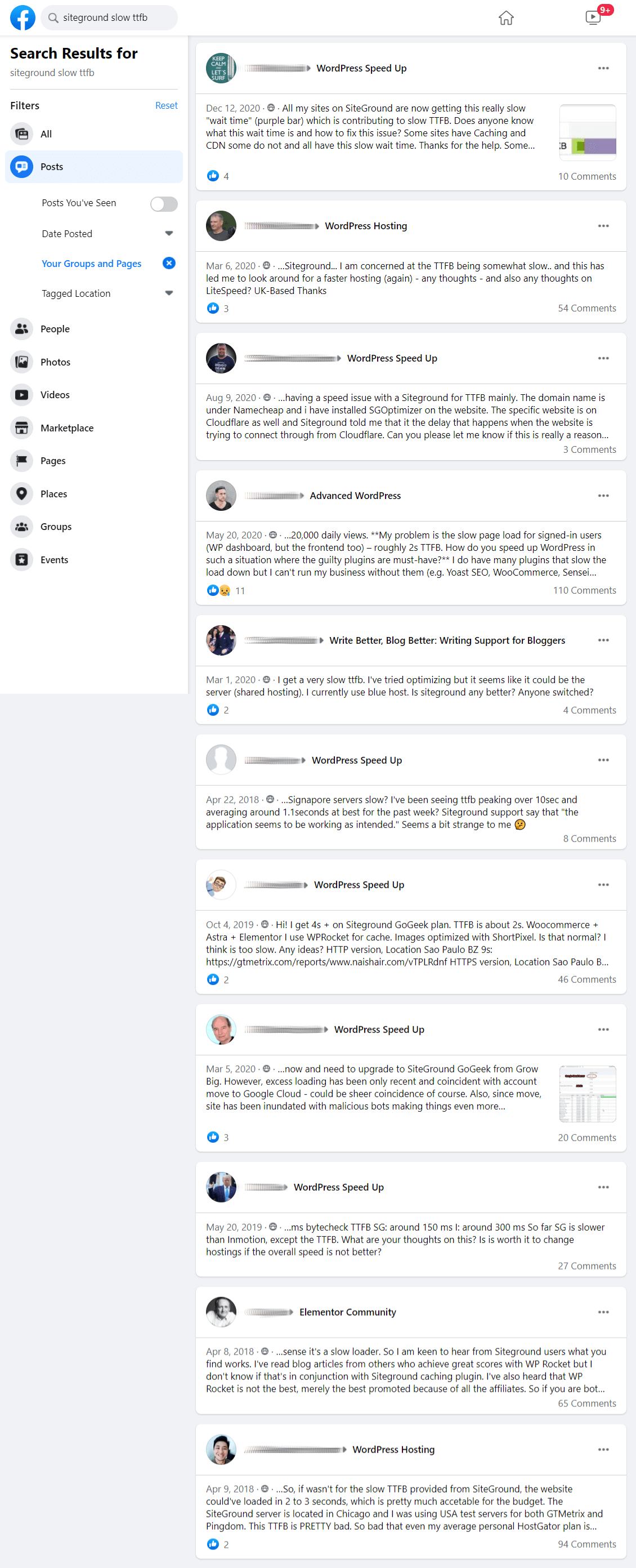 SiteGround Slow TTFB