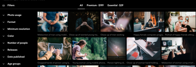 EyeEm, um site de fotografia livre de royalties e plataforma de mídia social