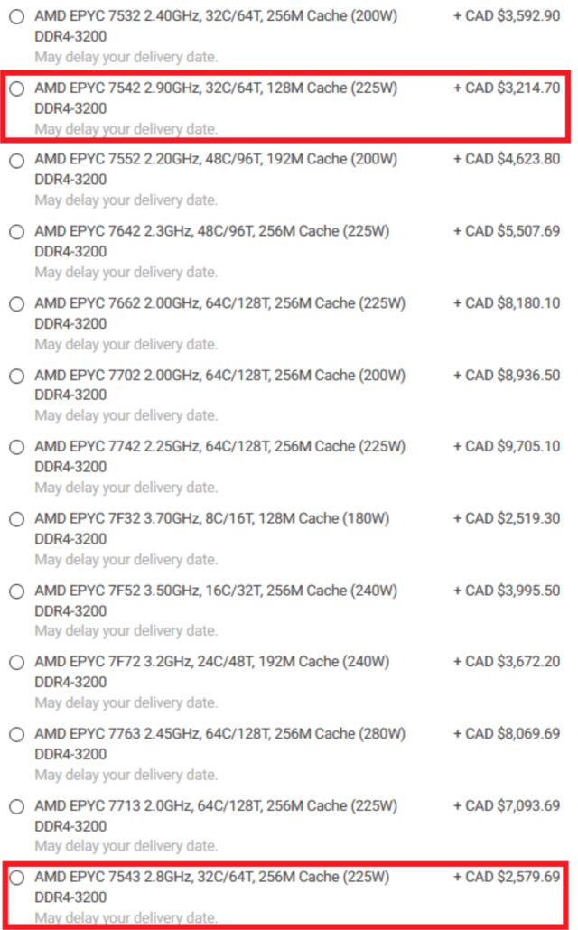 AMD EPYC Milan 3ª Geração Zen 3 Server CPU Lineup _1