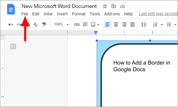 Como Adicionar Uma Borda No Google Docs BR Atsit