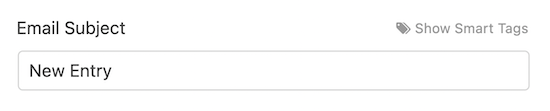 Assunto de e-mail padrão linha