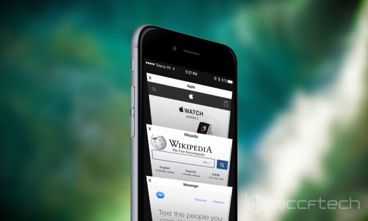 Definir o Chrome como navegador padrão no iPhone título