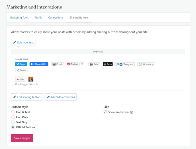 Jetpack Sharing Networks