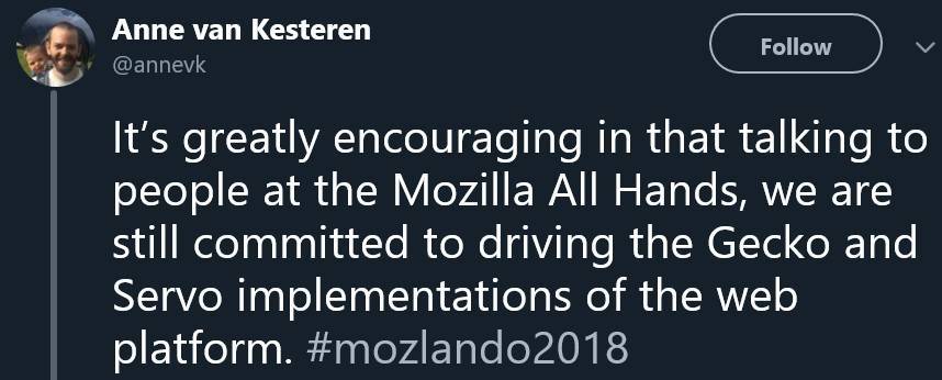 mozilla about multiple browsers web standards