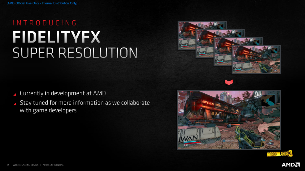 AMD's FidelityFX Super resolução supostamente lançada na primavera para enfrentar o DLSS da NVIDIA